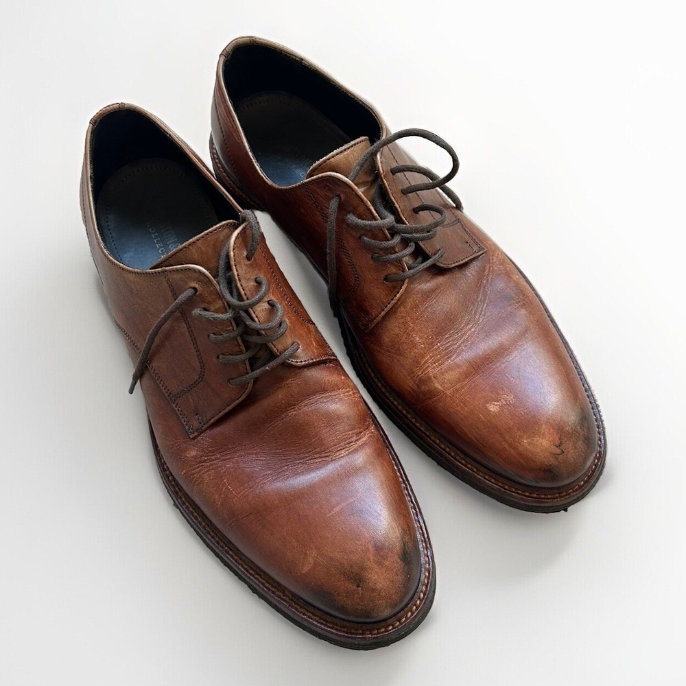 Johnston And Murphy Collection Extralite Jenson Plain Toe Italian Calfskin 11